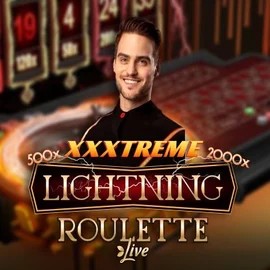 XXXtreme Lightning Roulette slot visual from Evolution available on shufflekaszino.net